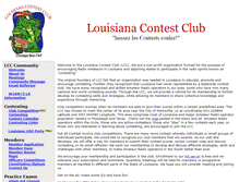 Tablet Screenshot of louisianacontestclub.org